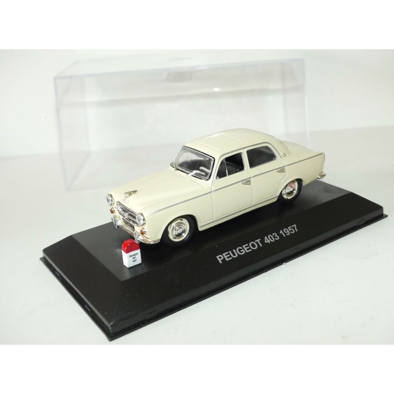 PEUGEOT 403 BERLINE 1957 Crème NOSTALGIE 1:43