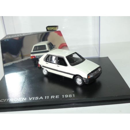 CITROEN VISA 11 RE 1981 Blanc Crème NOREV 1:43