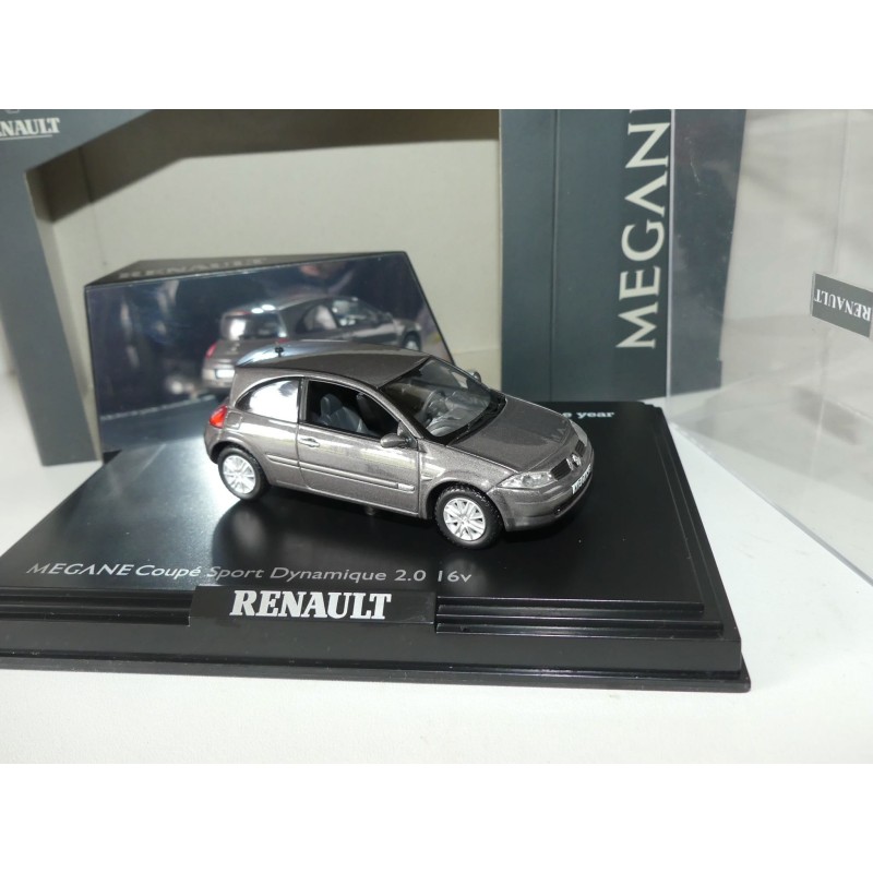 RENAULT MEGANE II Phase 1 SPORT COUPE DYNAMIQUE Gris 2003 NOREV 1:43
