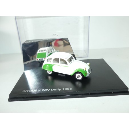 CITROEN 2CV DOLLY 1986 Blanc et Vert NOREV 1:43