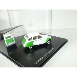 CITROEN 2CV DOLLY 1986 Blanc et Vert NOREV 1:43