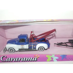 FORD PICK UP AVEC REMORQUE ET VW COMBI CARARAMA 1:43