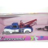 FORD PICK UP AVEC REMORQUE ET VW COMBI CARARAMA 1:43