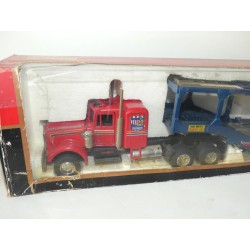 CAMION KENWORTH TRANSPORTEUR DE VOITURE Made in Japan EIDAI CO 1:43 boite abimée
