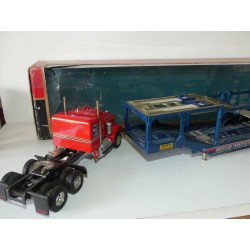 CAMION KENWORTH TRANSPORTEUR DE VOITURE Made in Japan EIDAI CO 1:43 boite abimée