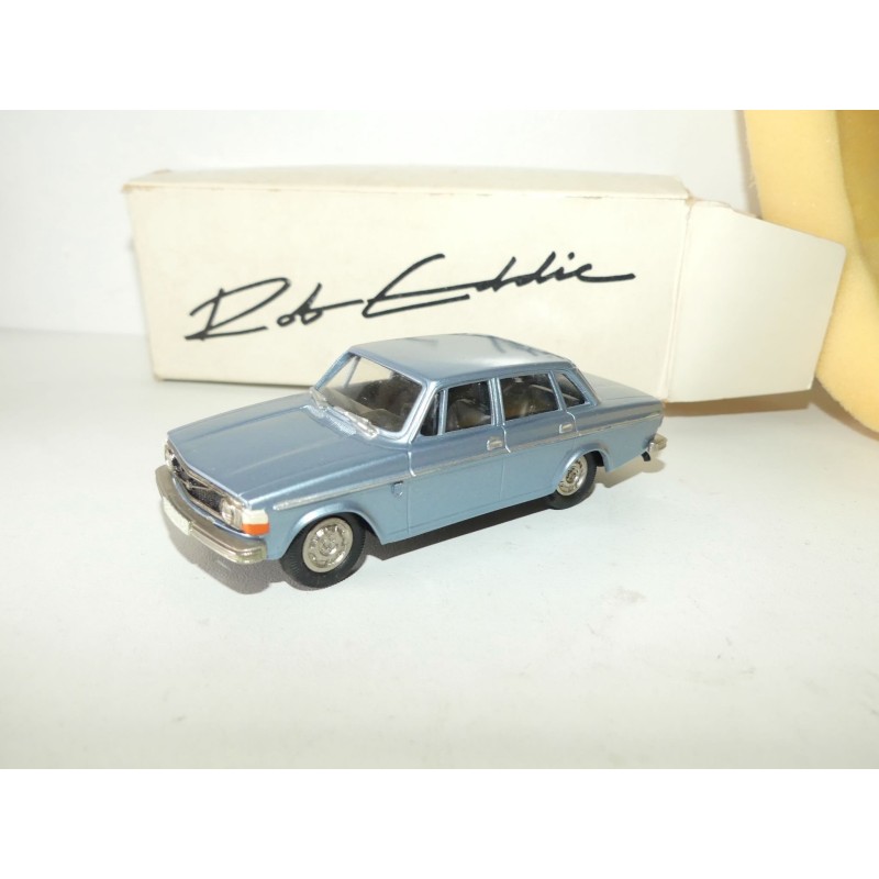VOLVO GRAND LUXE 144 1973 Bleu BROOKLIN ROBEDDIE MODELS 1:43