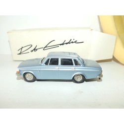 VOLVO GRAND LUXE 144 1973 Bleu BROOKLIN ROBEDDIE MODELS 1:43