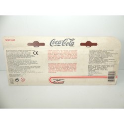 CAMION KENWORTH BLANC AVEC CONTENAIR PUB COCA COLA MAJORETTE 1:87