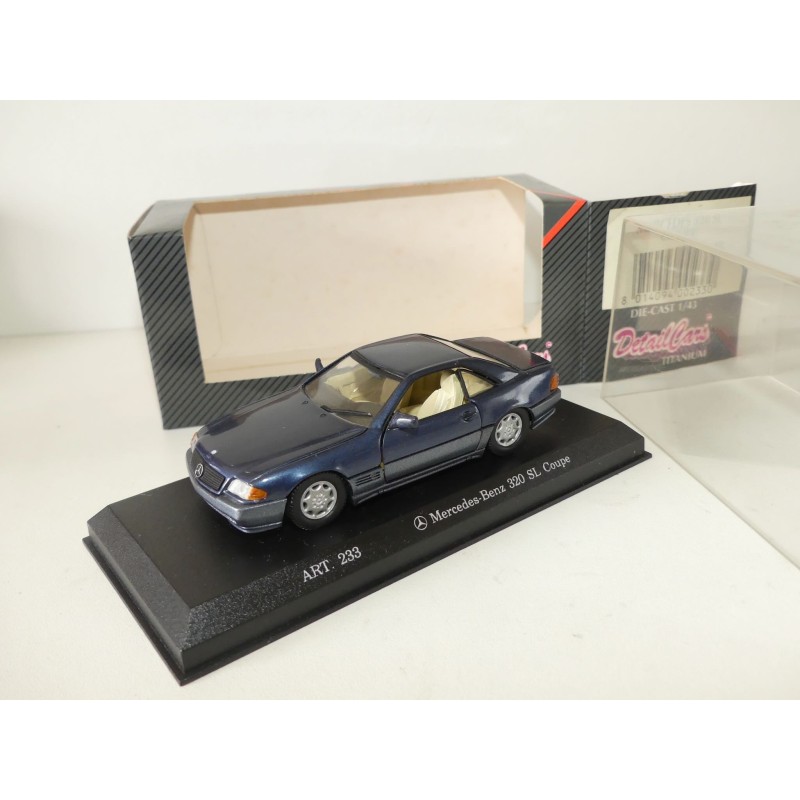 MERCEDES 320 SL Coupé Bleu DETAILCARS 233 1:43