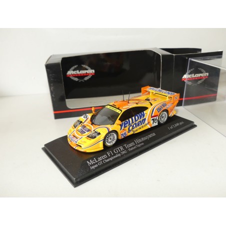 McLAREN F1 GTR NÂ°76 CHAMPIONNAT JAPAN GT 2002 MINICHAMPS 1:43