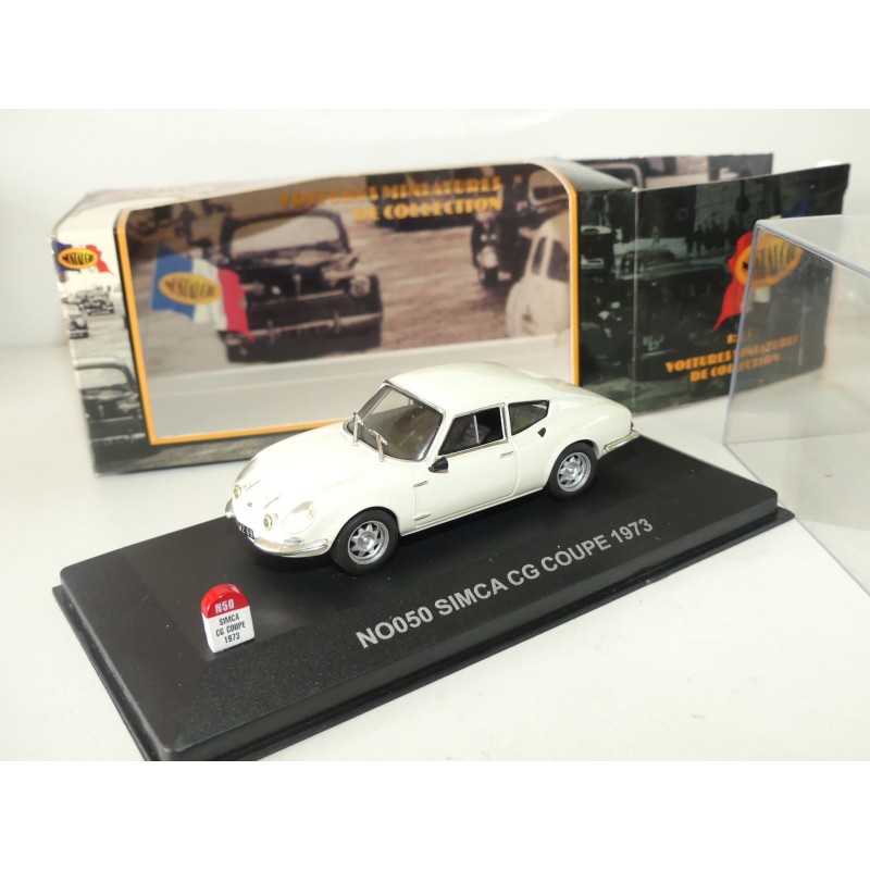 SIMCA CG COUPE 1973 Blanc NOSTALGIE N050 1:43