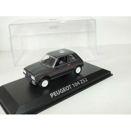 PEUGEOT 104 ZS 2 Gris NOREV 1:43
