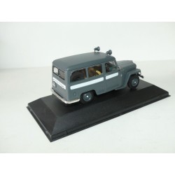 JEEP WILLYS STATION WAGON 4*4 1973 POLICE MILITAIRE POLIZEI ATLAS 1:43 sans boite