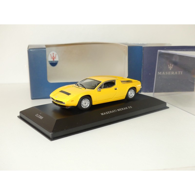MASERATI MERAK SS 1977 Jaune IXO CLC085 1:43