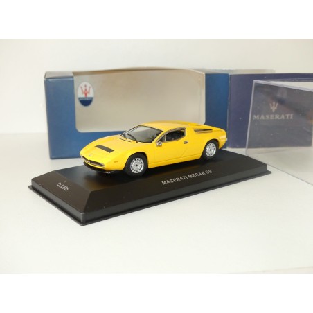 MASERATI MERAK SS 1977 Jaune IXO CLC085 1:43