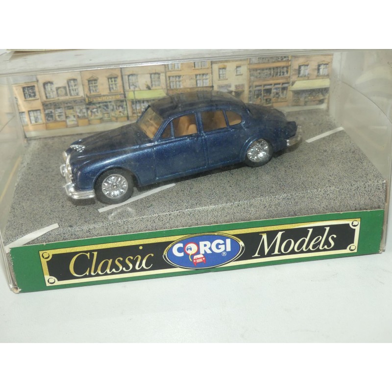 JAGUAR MK II Saloon 1959 Bleu CORGI D700 1:43