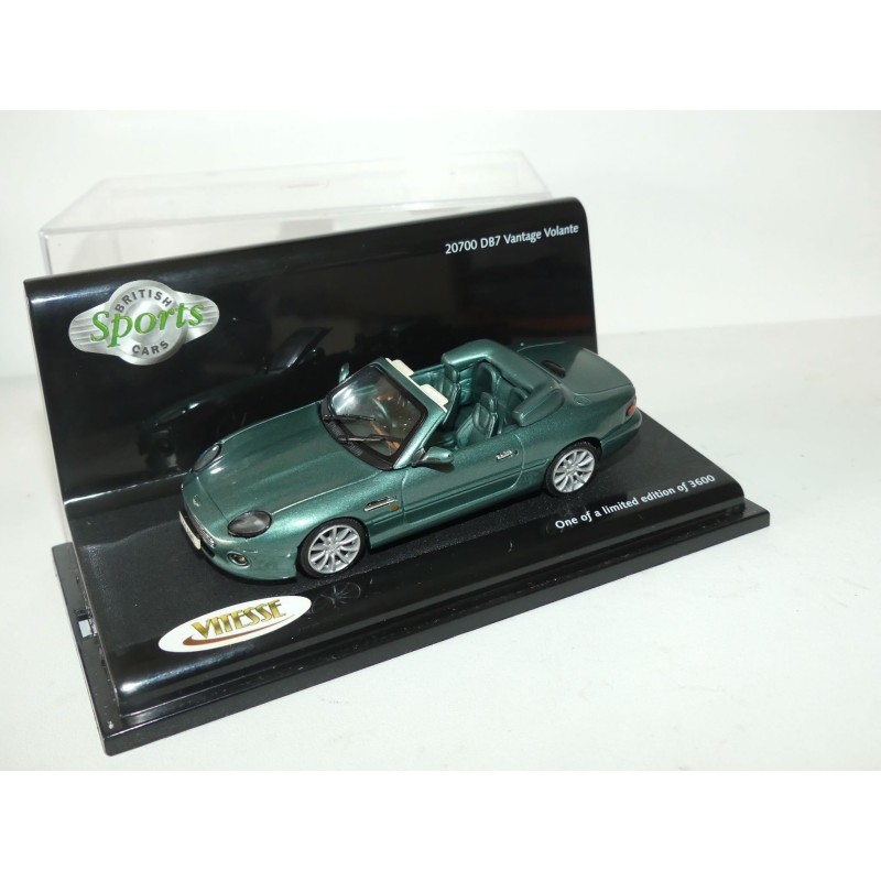 ASTON MARTIN DB7 Vantage Volante Vert VITESSE 1:43