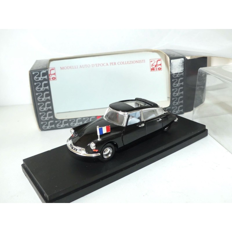 CITROEN DS 19 1962 PRESIDENTIELLE GENERAL DE GAULLE RIO 114/0 1:43