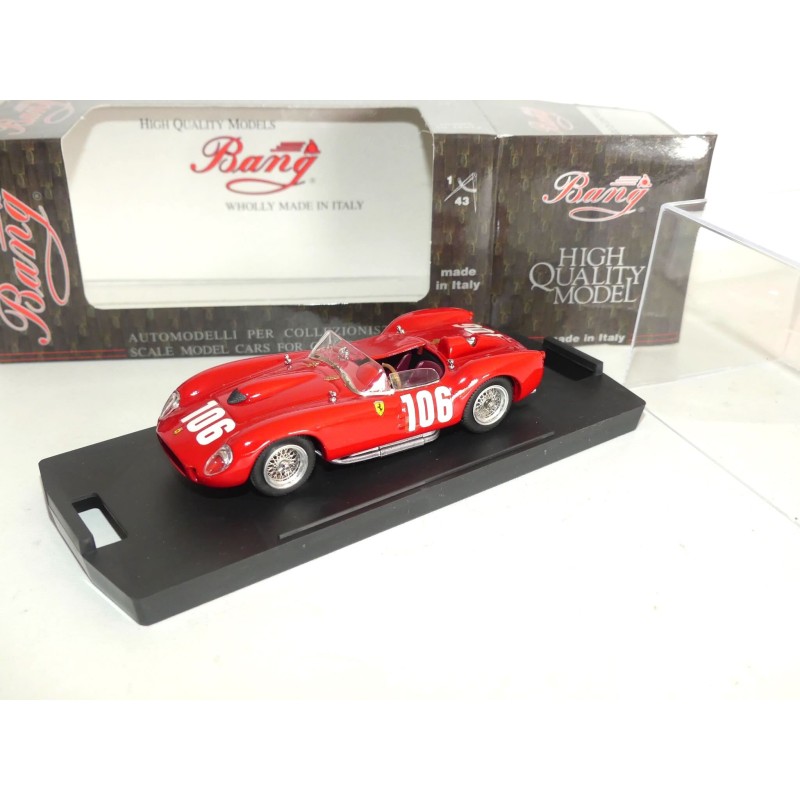 FERRARI 250 TR N°106 TARGA FLORIO 1958 BANG 7137 1:43