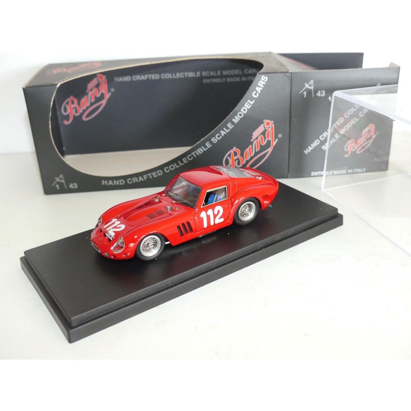 FERRARI 250 TR N°112 TARGA FLORIO 1965 BANG 7290 1:43
