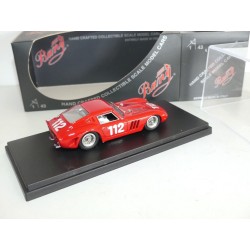 FERRARI 250 TR N°112 TARGA FLORIO 1965 BANG 7290 1:43