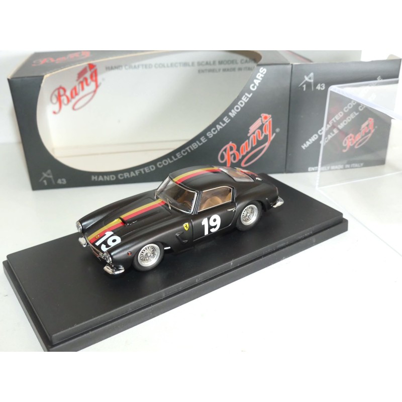 FERRARI 250 GT SWB N°19 1000Km MONTLHERY 1960 BANG 7309 1:43