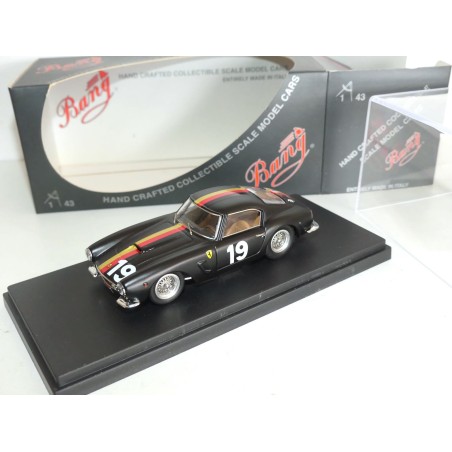FERRARI 250 GT SWB N°19 1000Km MONTLHERY 1960 BANG 7309 1:43