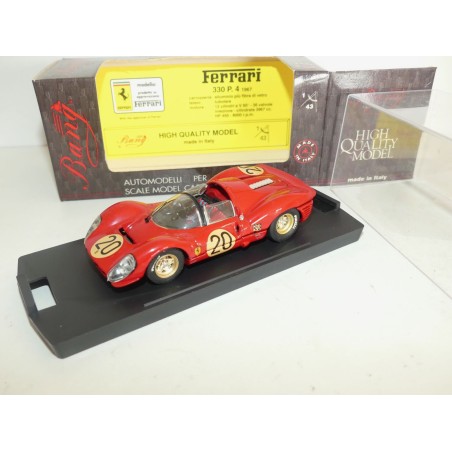 FERRARI 330 P4 N°20 LE MANS 1967 BANG 7139 1:43 Abd imperfection