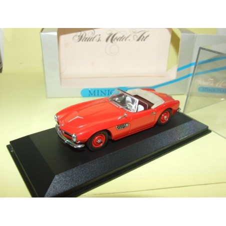 BMW 507 CABRIOLET Décapoté Rouge MINICHAMPS 1:43