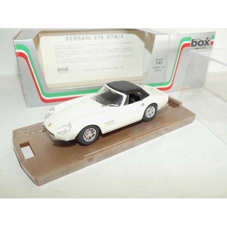 FERRARI 275 GTB SPYDER Blanc BOX BEST 8419 1:43