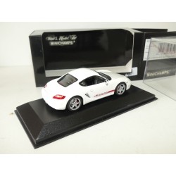 PORSCHE CAYMAN S 987 2005 Blanc MINICHAMPS 1:43