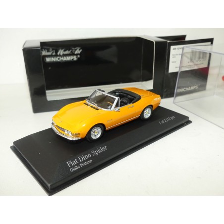 FIAT DINO SPIDER 1972 Orange MINICHAMPS 1:43