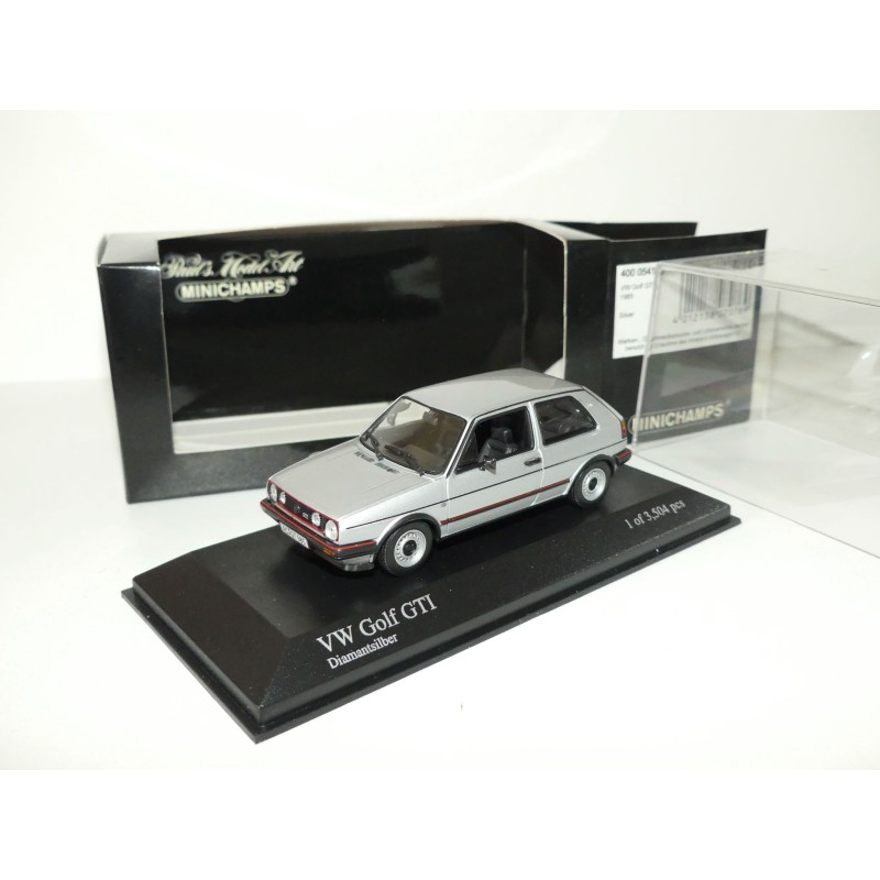 VW GOLF GTi II 1985 Gris MINICHAMPS 1:43