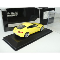 ASTON MARTIN V8 VANTAGE Geneve Présentation Jaune MINICHAMPS 1:43