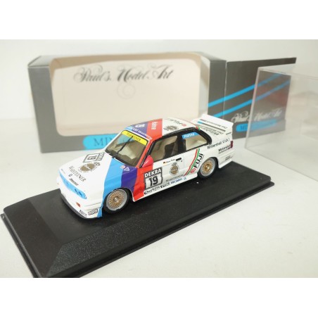 BMW M3 N°19 DTM 1990 HAHNE MINICHAMPS 1:43