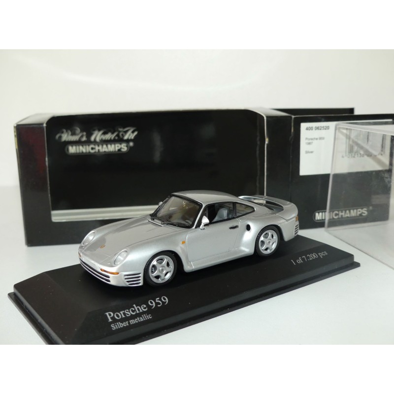 PORSCHE 959 1987 Gris MINICHAMPS 1:43
