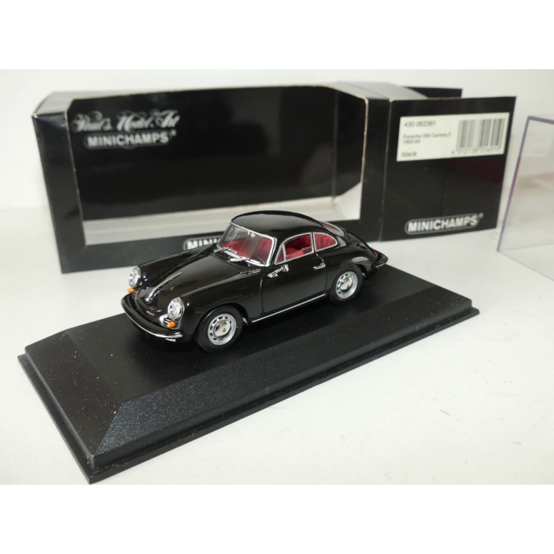 PORSCHE 356 CARRERA 2 1963-64 Noir MINICHAMPS 1:43