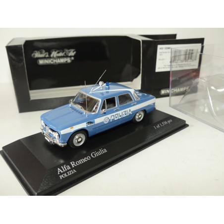 ALFA ROMEO GIULIA 1970 POLIZIA MINICHAMPS 1:43