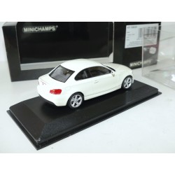BMW SERIE 1 COUPE E82 2007 Blanc MINICHAMPS 1:43