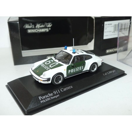 PORSCHE 911 CARRERA 1983 POLIZEI STUTTGART MINICHAMPS 1:43