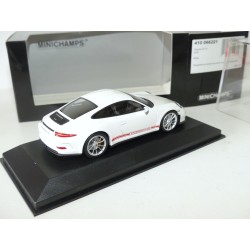 PORSCHE 911 R 991 2016 Blanc MINICHAMPS 1:43