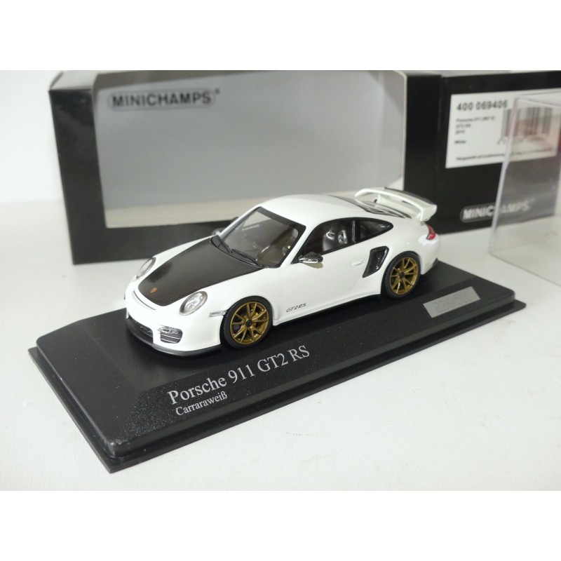 PORSCHE 911 GT2 RS Phase II 997 2010 Blanc MINICHAMPS 1:43
