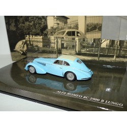 ALFA ROMEO 8C 2900 B LUNGO Bleu MINICHAMPS 1:43