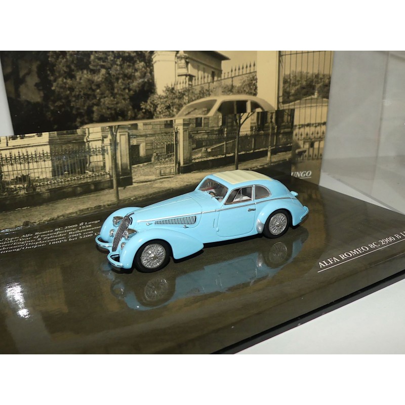 ALFA ROMEO 8C 2900 B LUNGO Bleu MINICHAMPS 1:43