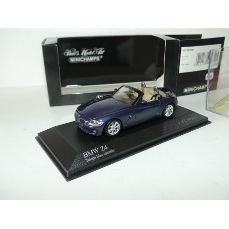 BMW Z4 2002 Bleu MINICHAMPS 1:43
