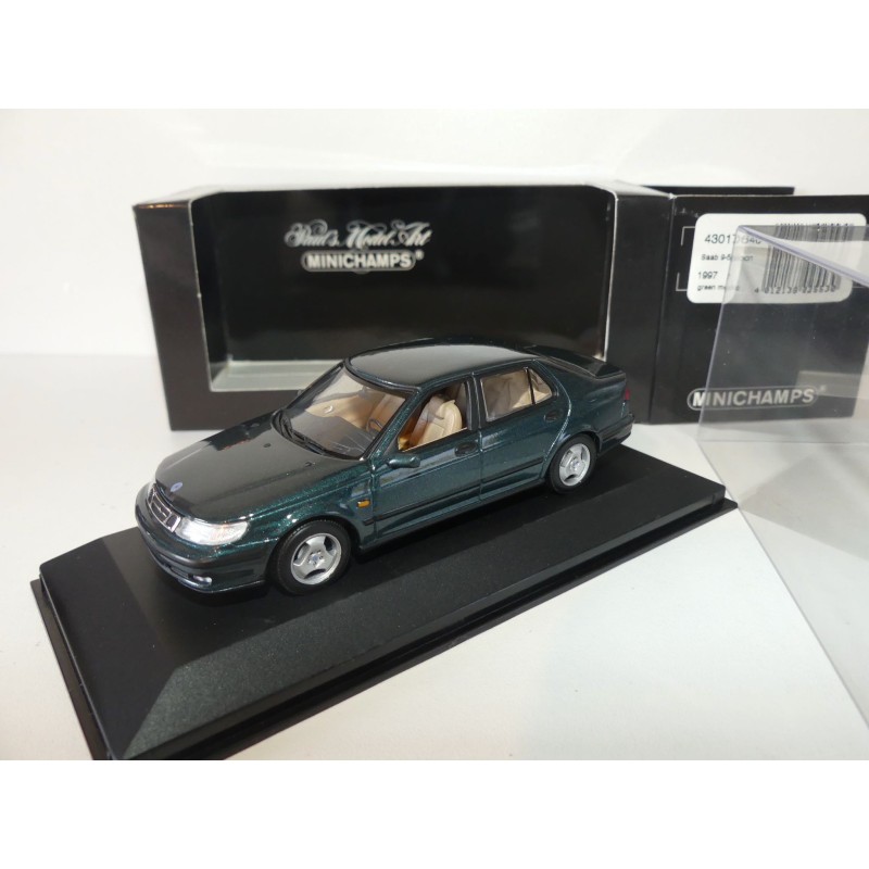 SAAB 9-5 SALOON 1997 Vert MINICHAMPS 1:43