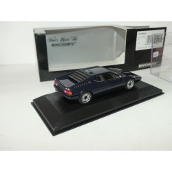 BMW M1 STREET 1978 Bleu MINICHAMPS 1:43