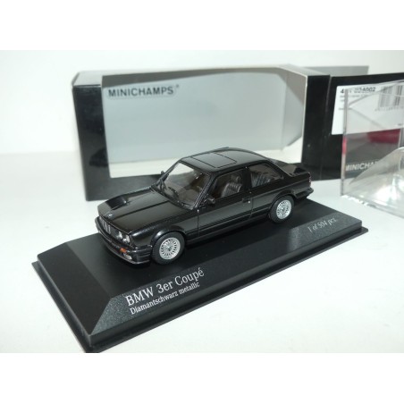 BMW SERIES 3 E30 1989 Noir MINICHAMPS 1:43
