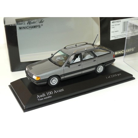 AUDI 100 AVANT 1990 Gris MINICHAMPS 1:43