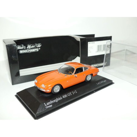 LAMBORGHINI 400 GT 2+2 1954 Orange MINICHAMPS 1:43